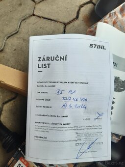 Půdní vrták Stihl BT131 NOVÝ - 10