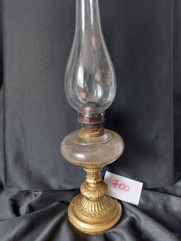 Petrolejová lampa na noze - 10