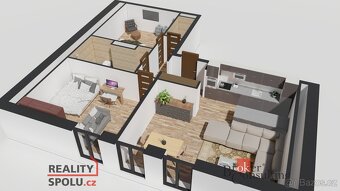 Prodej, byty/3+kk, 87.17 m2, Československé armády, Michálko - 10