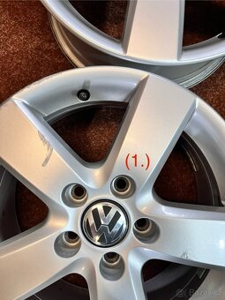 5x112 R16 originál alu VW Golf - Caddy - ET 50 - 10