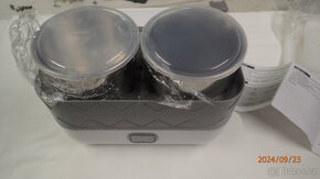 Přenosný ohřívací box čtyři nerez nádoby, obsah 2L - 10