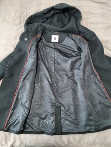 Dámský černý kabát S. Oliver, vel. S - 10