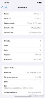 iPhone 12 Pro Max 256 GB - Silver - kompletní balení - 10