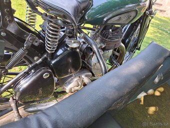 BSA m20 r.v. 1937 sidecar, s TP a SPZ - 10
