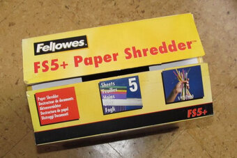 Skartovačka Fellowes FS5 - 10