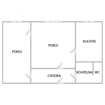 Pronájem bytu 2+1, 45 m2, Krumpach - Zábřeh - 10