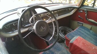 Predám Mercedes W111 220Sb heckflose,veľké kridlo - 10
