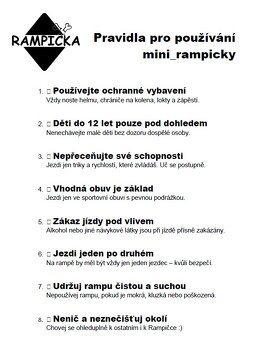 Minirampa - Rozměry: 4800x2500x470 - 10