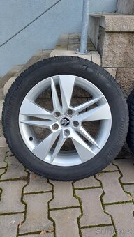 Zimní alu Kola 5x112 r17 Markab škoda Superb III - 10