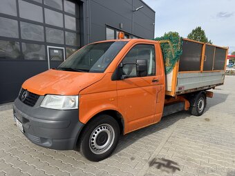VW Transporter T5 1.9tdi LONG 3 str. sklápěč - 10