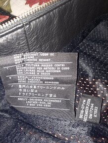 Harley Davidson dámská kožená bunda vel.40-42 - 10