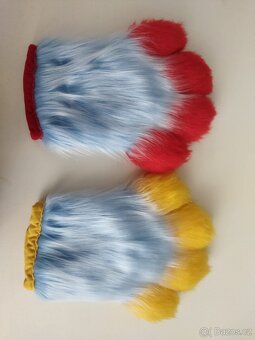 fursuit (hlava, packy s liningem, ocas) - 10