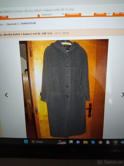 dámská kožená bunda s odepínací kapucí vel. XL - 10