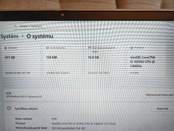 HP elitebook 830 G7, JAKO NOVÝ - 10
