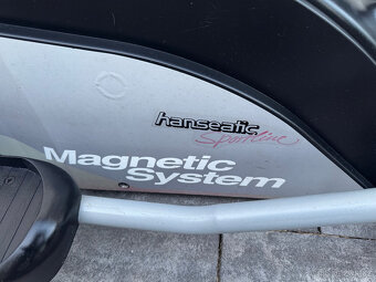 Eliptical magnetický trenažer Hanseatic Sportline - 10