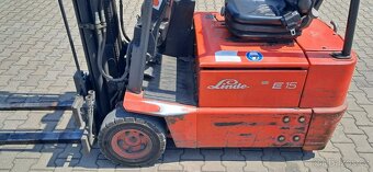 Elektrický vysokozdvižný vozík LINDE E15Z-02 – 1500 kg - 10