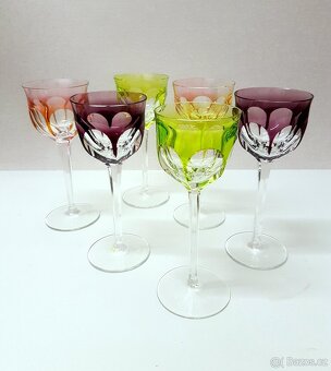 Moser sklenice na stopce " Lady Hamilton" - 10