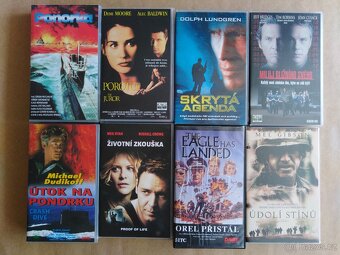 VHS kazety original - ceny od 60Kč do 80Kč/ 1 kus - 10