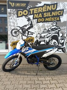 Pitbike Thunder 250cc 21/18 modrá, možnost splátek - 10