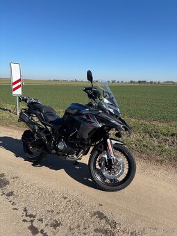 Benelli trk 502 x LeoVince laděný výfuk LED světla Givi - 10