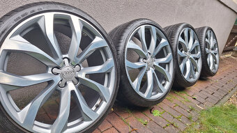 AUDI A6 C7 sada krásných disků R20 8,5Jx20H2 ET45 letní PNEU - 10
