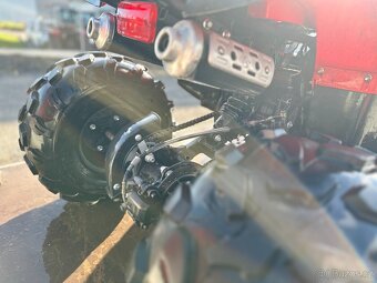 Dětská čtyřkolka 125cc Hummer RS Deluxe červená - 10