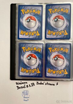 Kusové karty TCG Pokémon STARÉ 5-10LET (ORIGINÁL) - 10