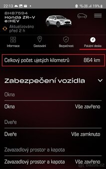 HONDA ZR-V 2.0 e:HEV Advance Panorama BOSE® Head-Up Kůže atd - 10
