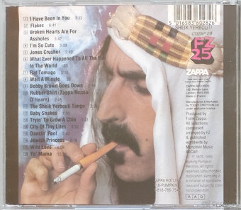 CD Frank Zappa: Různá alba - 10