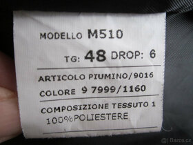 Kvalitní zimní kabát vel. L/XL, italský výrobce - 10