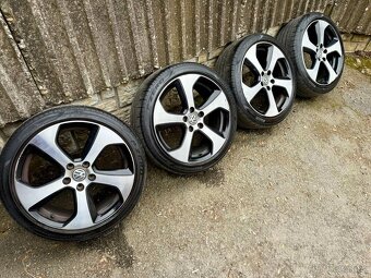 Originální Alu kola Volkswagen GTI 5x112 r18 letní pneu 5mm - 10