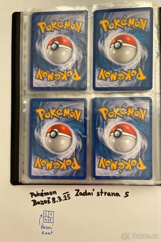 Kusové karty TCG Pokémon STARÉ 10-15LET (ORIGINÁL) - 10