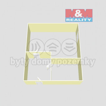 Pronájem bytu 1+kk, 29 m², Příbram, ul. Jana Drdy - 10