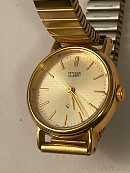 Damské hodinky Citizen, pružný náramek, nova baterka - 10
