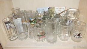 Sklenice Korbele 70.léta+, pivní tácky - 10
