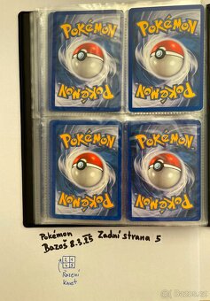 Kusové karty TCG Pokémon STARÉ 15-20LET (ORIGINÁL) - 10