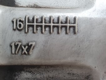 Alu disky OPEL 7Jx17, rozteč 5x115, ET44 - 10