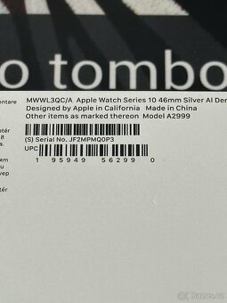 Apple Watch Series 10 GPS Aluminium 46mm - 10