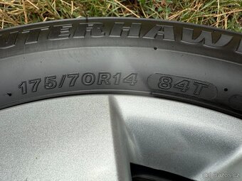 Kompletní zimní ocelová kola VW Polo - 175/70 R14 - 5x100 - 10
