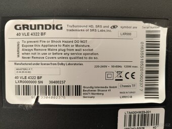 Televizor LCD Grundig 40VLE4322BF, úhlopříčka 102 cm - 10