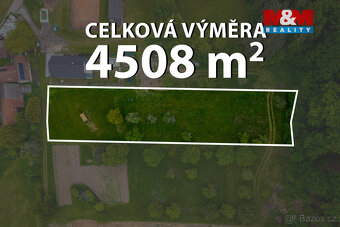 Prodej pozemku k bydlení, 4508 m², Brloh - 10