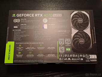 MSI GeForce RTX 4070 SUPER 12G VENTUS 2X OC GDDR6X - 10