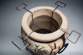 Exkluzivní tandoor „Fénix“ 60l s odklápěcí víkem - 10