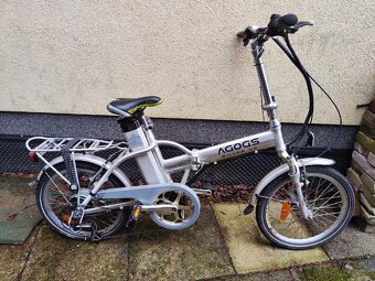 Skládací elektrokolo AGOGS Silver GO(ZAMLUVENO) - 10