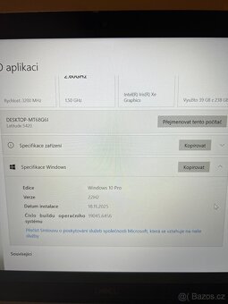 Notebook Dell Latitude 5420 i5, 16 GB RAM, SSD 256 - 10