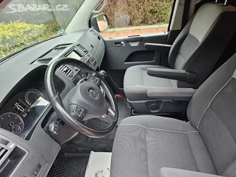 VW Multivan T5 2.0 TDI 103kW,7.sedadel,Webasto,Tažné,Navi,Te - 10