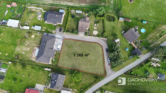 Prodej stavebního pozemku 1265 m² Poběžovice u Holic - 10