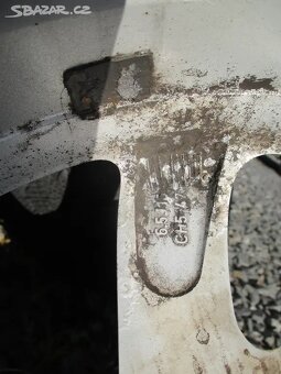 ALU kola RENAULT 6,5x16ET47, zim pneu 205/60 R16 - 10
