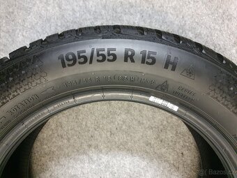 2x ZÁNOVNÍ 195/55 R15 Zimní pneu Continental WC TS870 - 10
