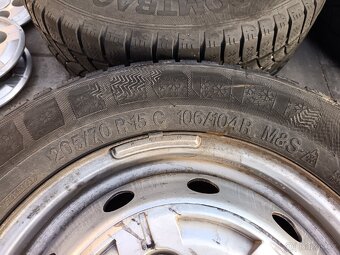 Sada kol 205/70 R15C Boxer Ducato Jumper - 10